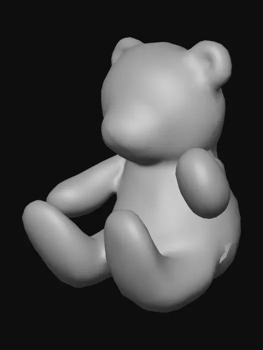 3D model for Cuddly Teddy Bear