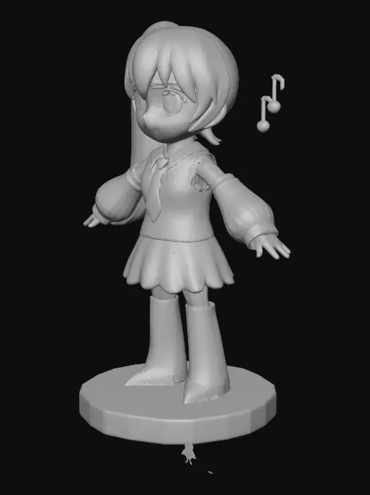 3D model for Melody Pop Star