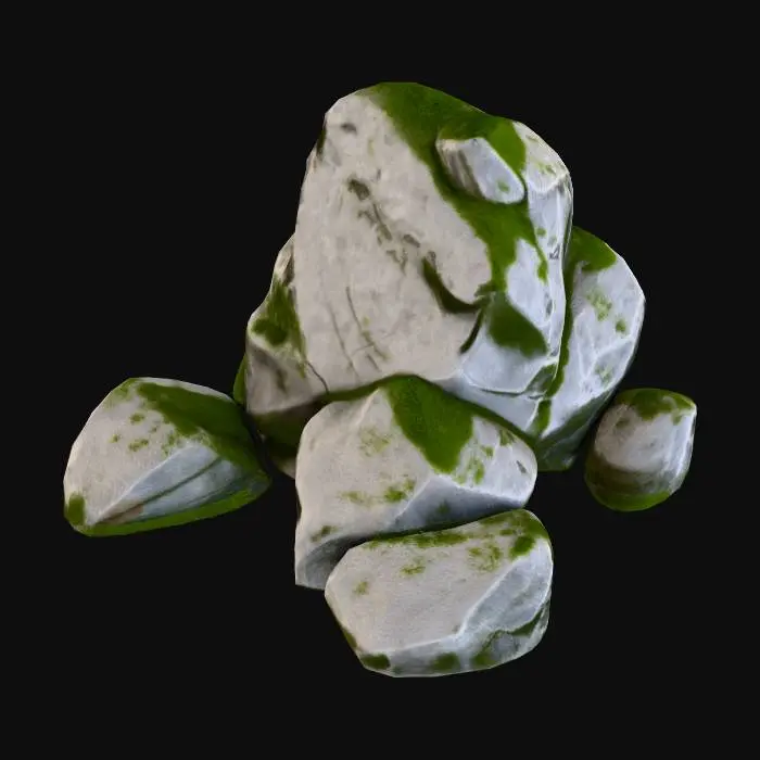 3D model for Mossy Stones