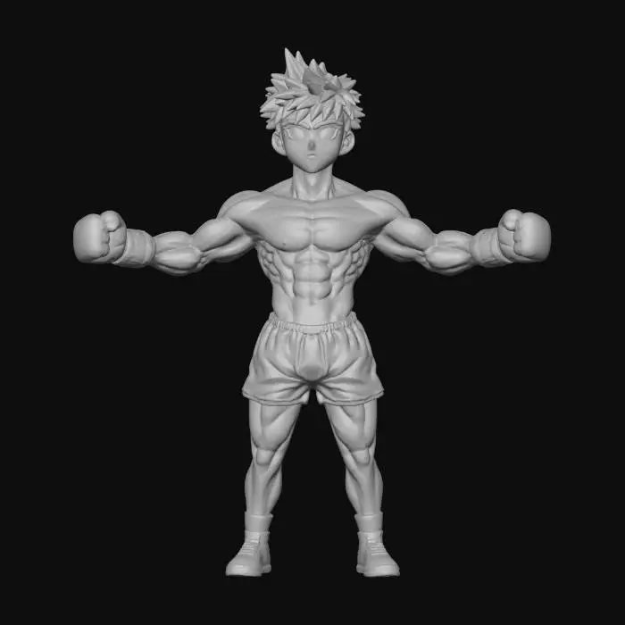 3D model for Boxing Warrior