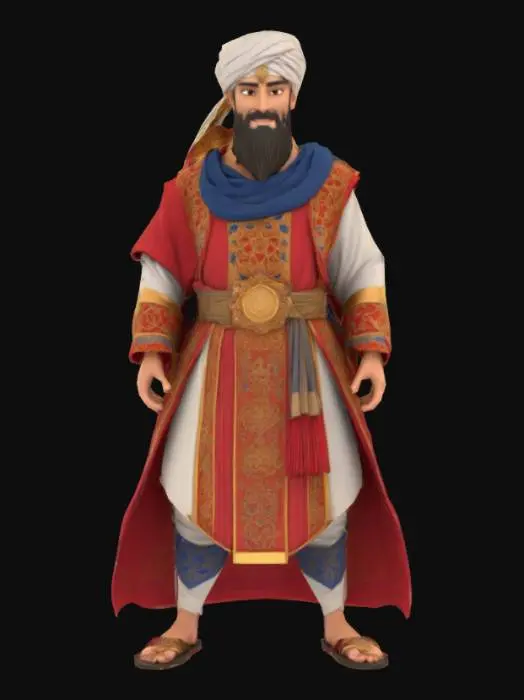 3D model for The king