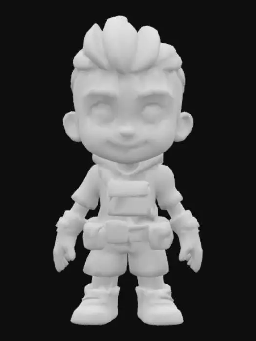 3D model for Explorer Kid