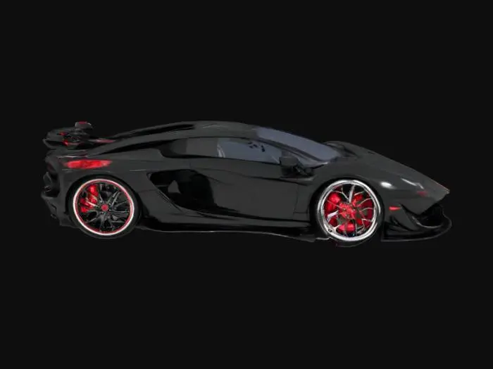 3D model for Lamborghini Aventador