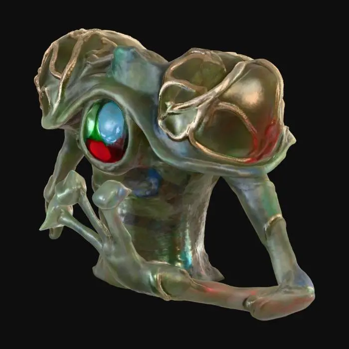 3D model for War of the Worlds 1953 Martian