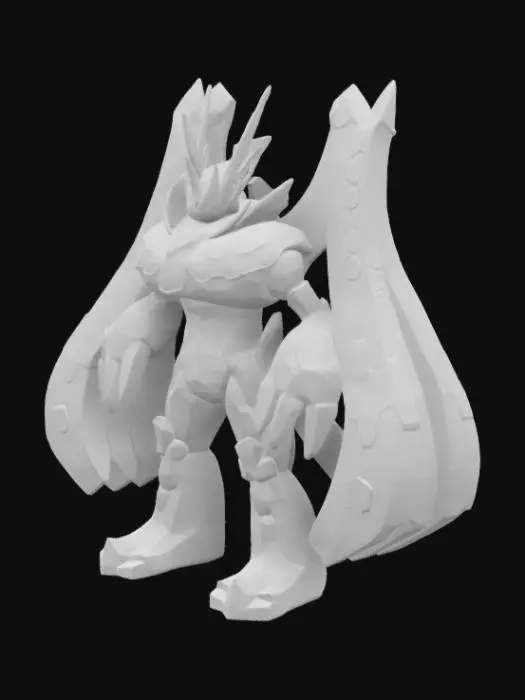 3D model for Zygarde Complete Forme