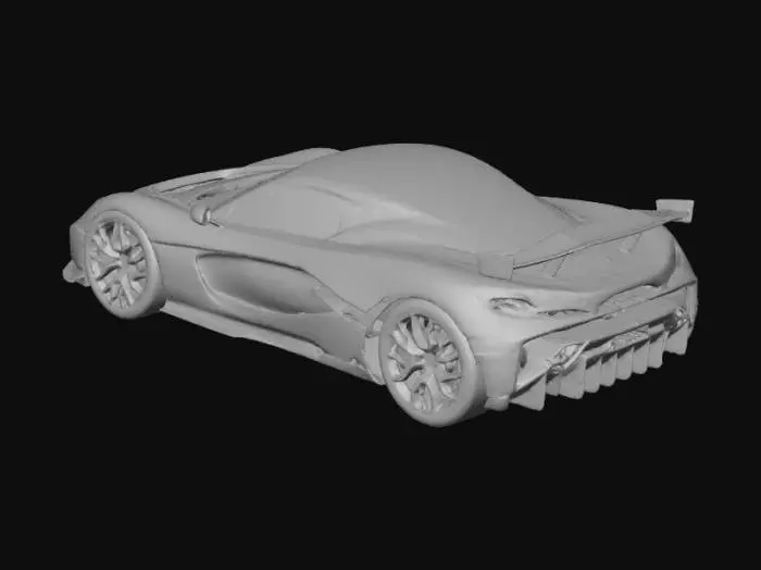 3D model for Hypercar Elegance