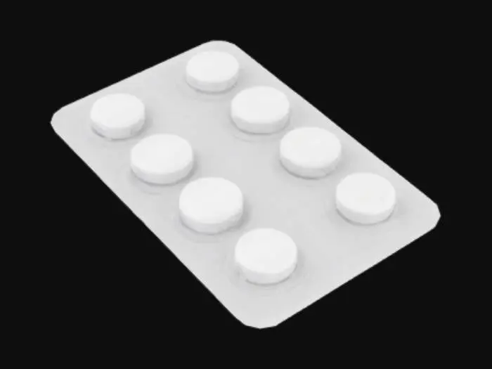 3D model for Blister Pack of Tablets