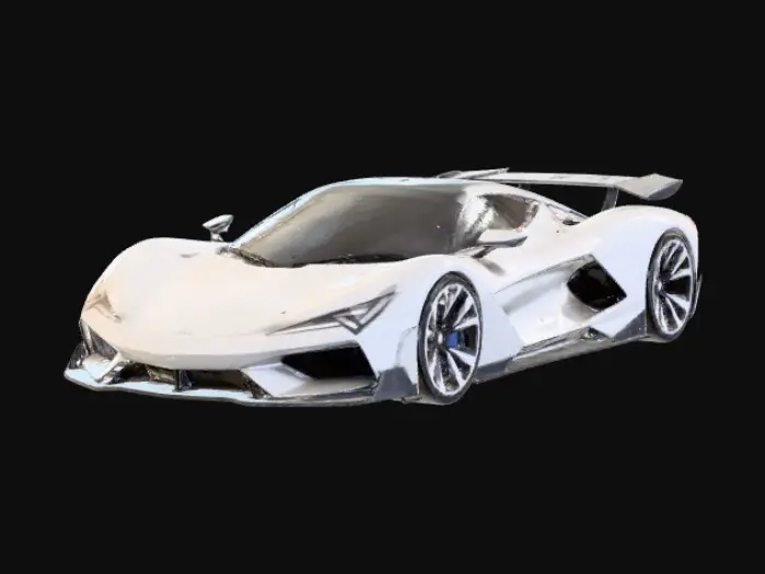 3D model for Nebula Hypercar