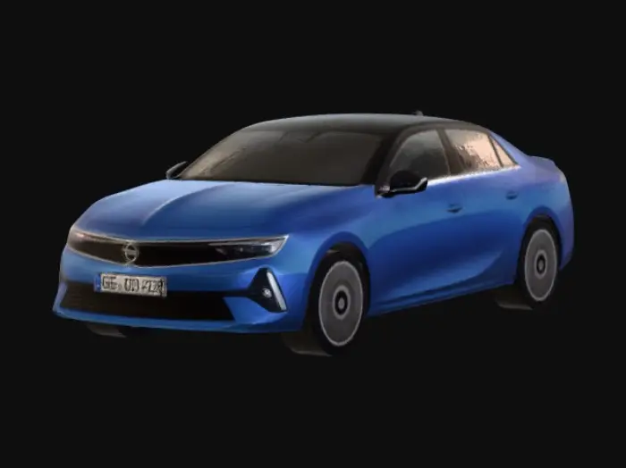 3D model for Astra sedan