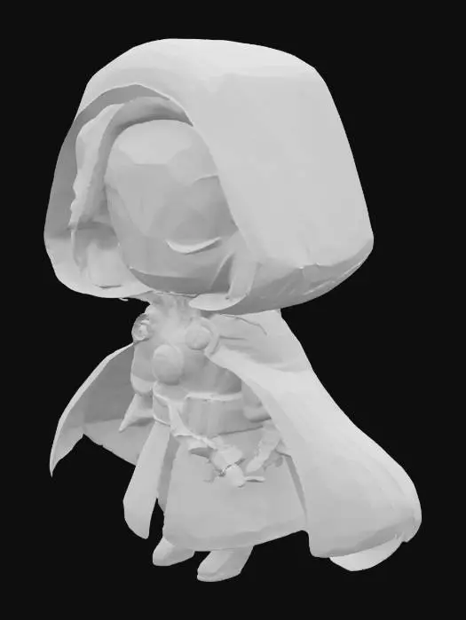 3D model for Spider Sorcerer Chibi
