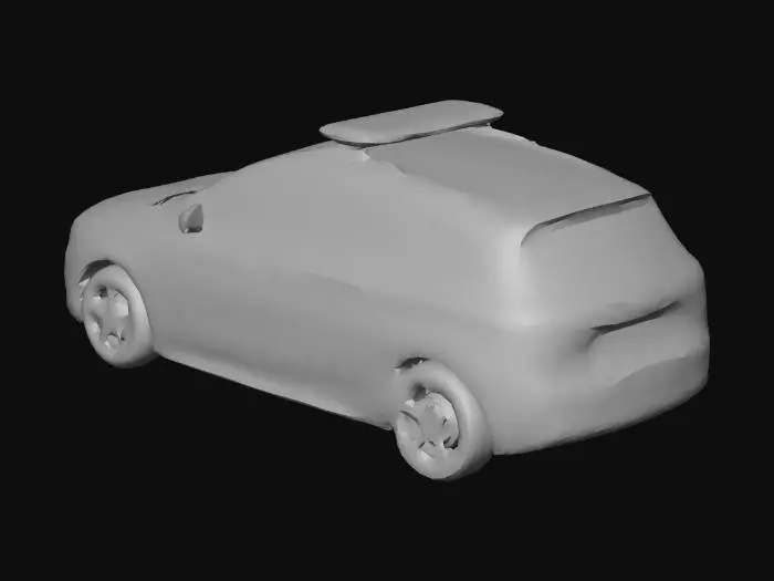 3D model for Ukrainian police car