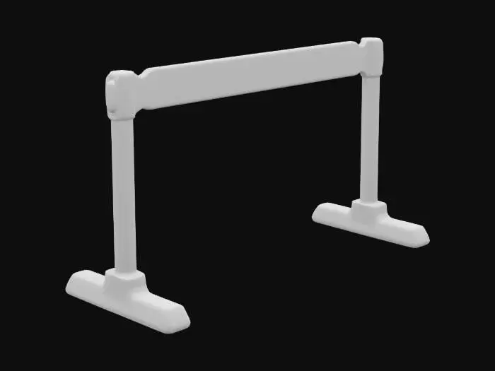 3D model for 生成一个用于跨栏的栏