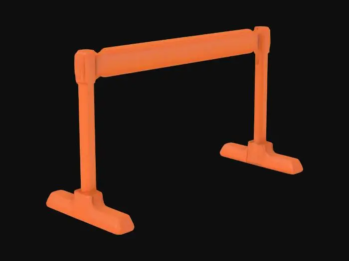 3D model for 生成一个用于跨栏的栏