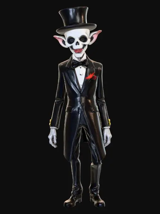 3D model for Dapper Ghoul Elegance