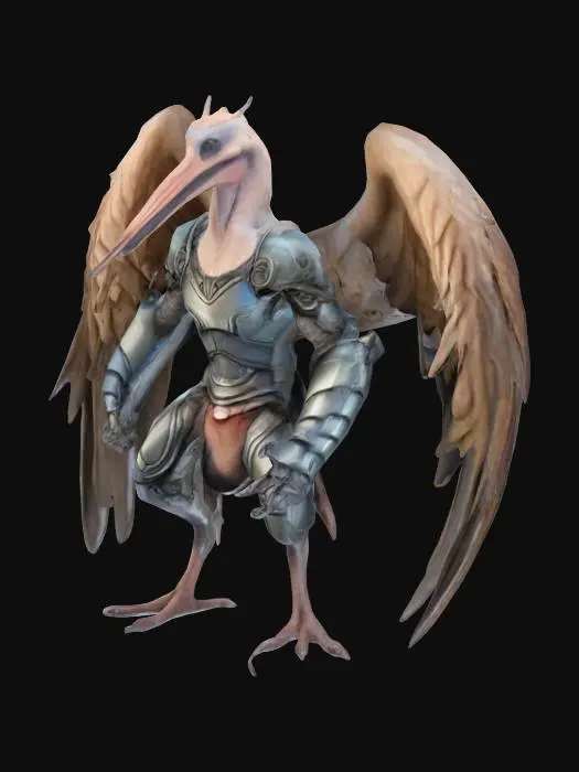 3D model for Pelican Knight