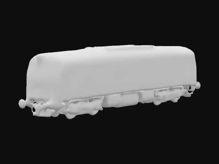 3D model for Blue Train Journey