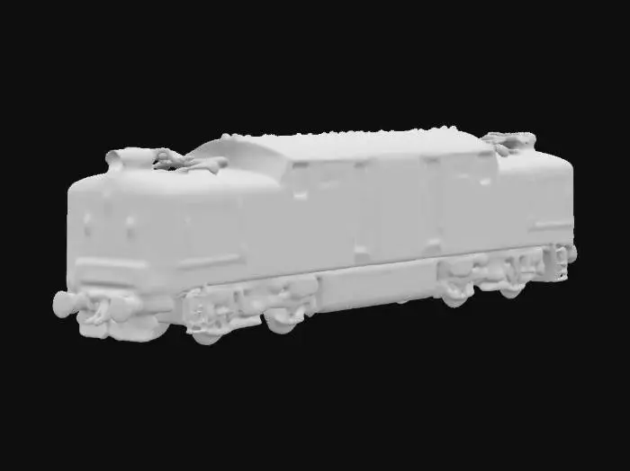 3D model for Retro Diesel Train