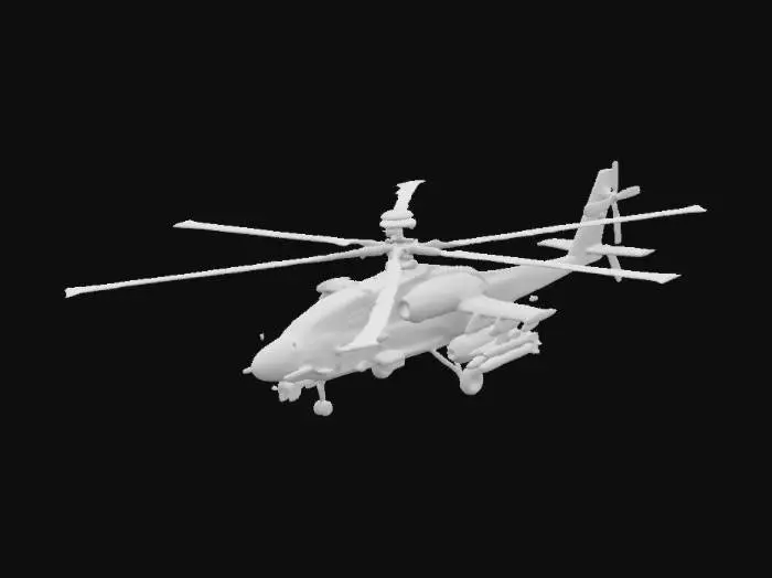 3D model for An ancient Mi-24 attack helicopter, with ancient greek and rome details, with rockets and spears, good symethry, 4k textures, high quality