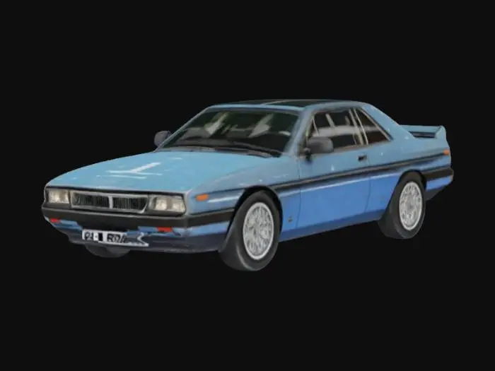 3D model for Lancia Coupe Exhibit