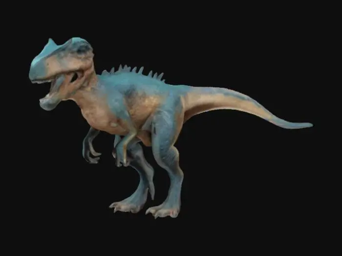 3D model for Blue Dinosaur Roar