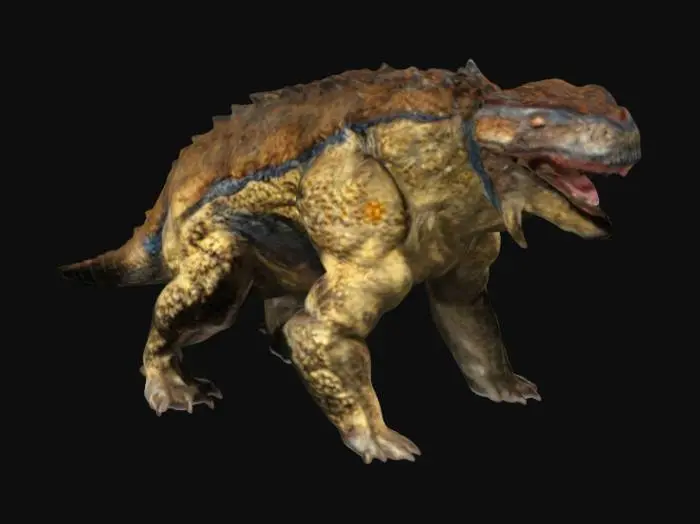 3D model for Barroth Creature