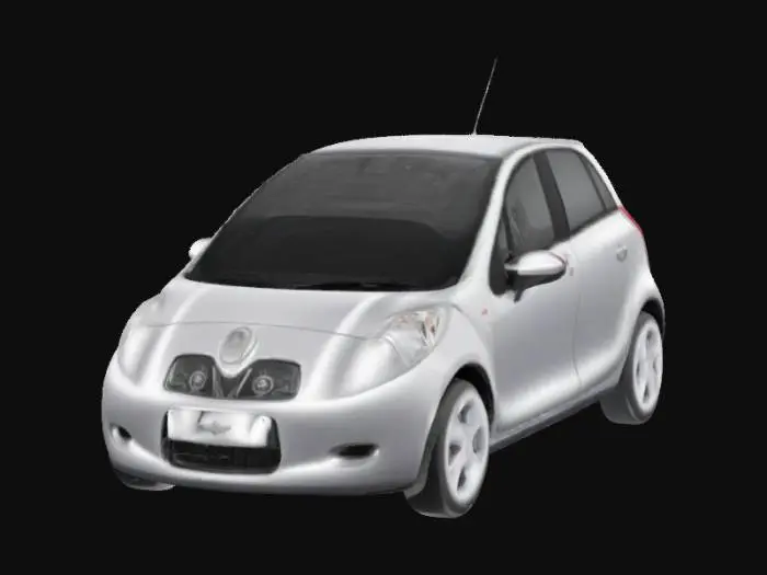 3D model for Silver Hatchback