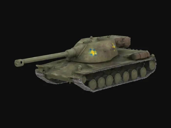 3D model for Swedish Tank on Patrol