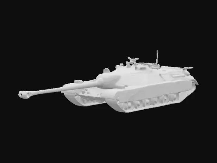3D model for American Sentinel Tank