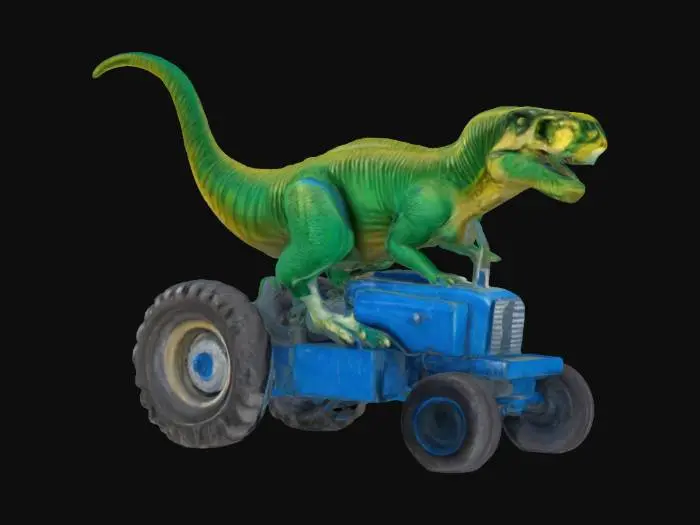3D model for Jurassic Tractor