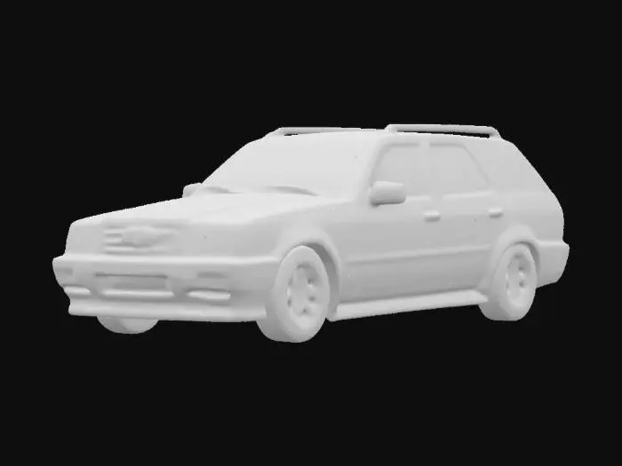 3D model for Audi 80 stanced