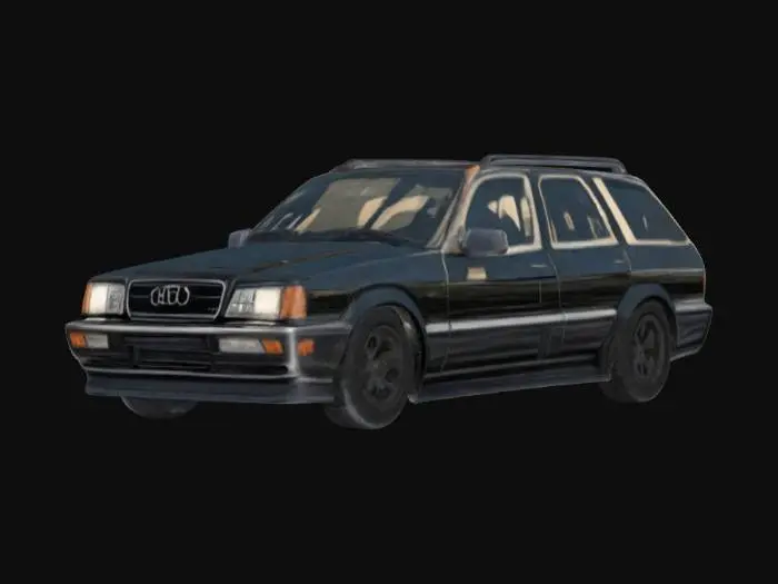 3D model for Audi 80 stanced
