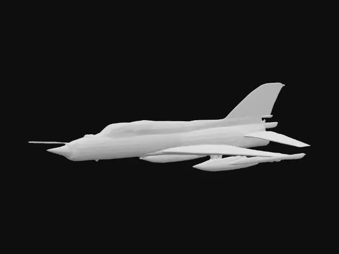 3D model for Romanian Jet in Flight