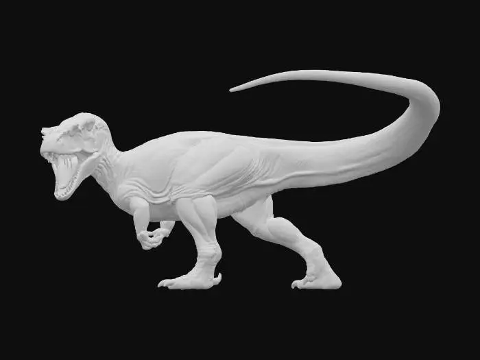 3D model for Allosaurus 