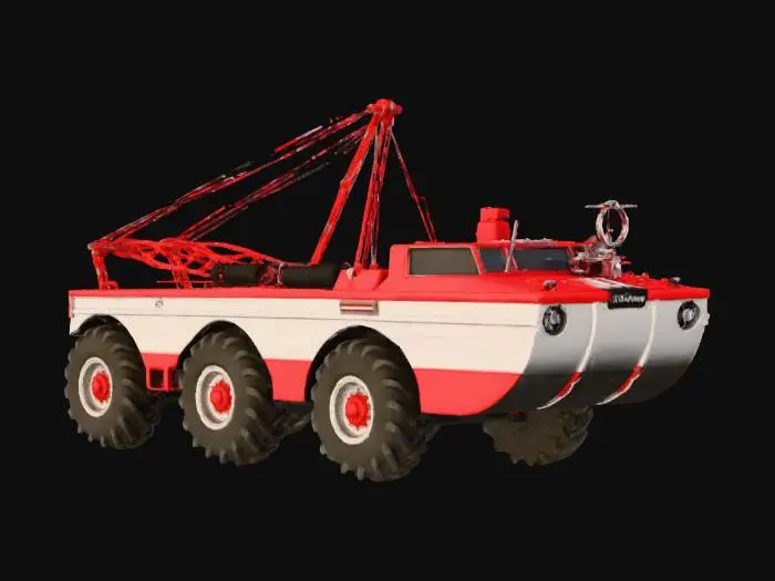 3D model for Amphibious Explorer