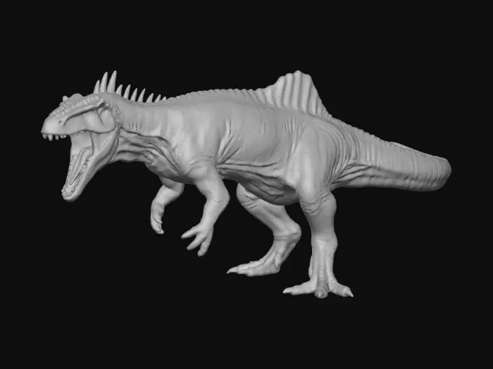 3D model for Sailed Dinosaur
