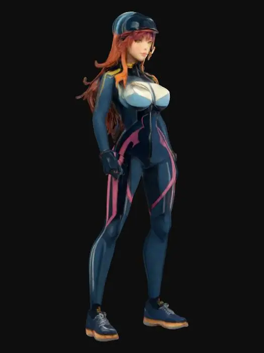 3D model for Speed Racer Heroine