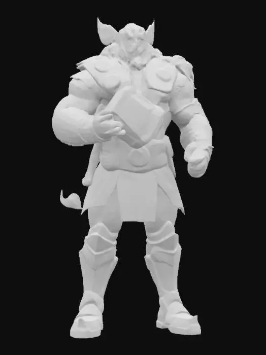 3D model for Stormforger Thor