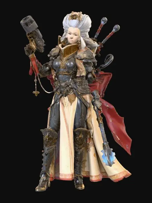 3D model for Battle Cleric