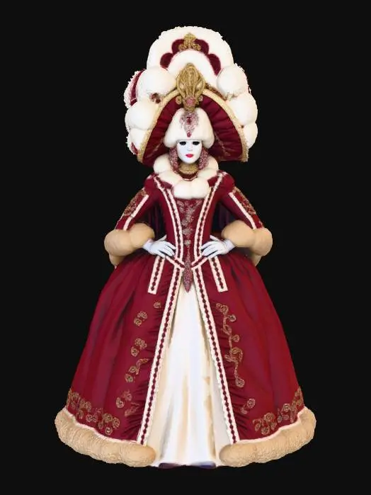 3D model for Masquerade Majesty, #Halloween2025#