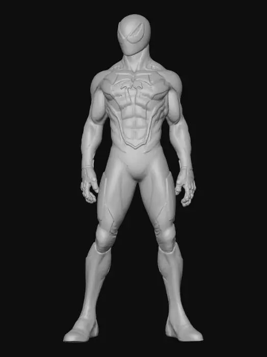 3D model for Neon Spider Suit