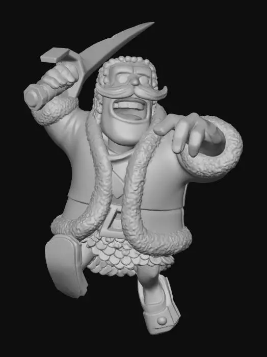 3D model for Clash Knight in Red Coat, #Christmas2025#