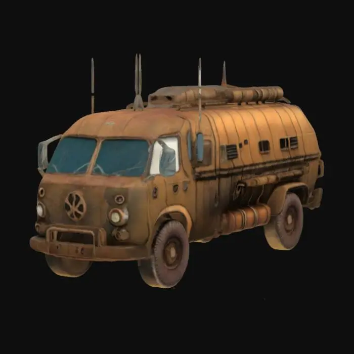 3D model for Desert Wanderer
