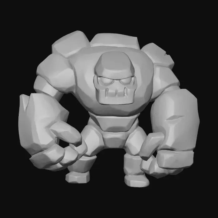3D model for Sneaky Golem