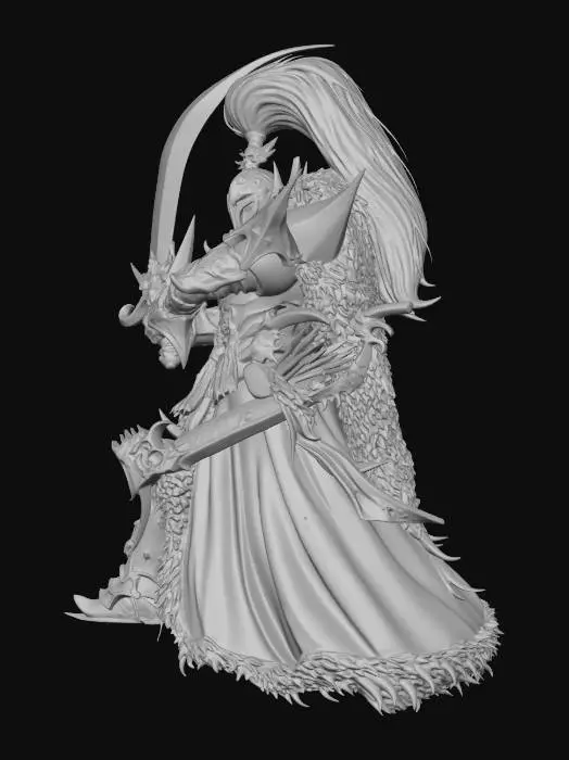 3D model for Crimson Warlord