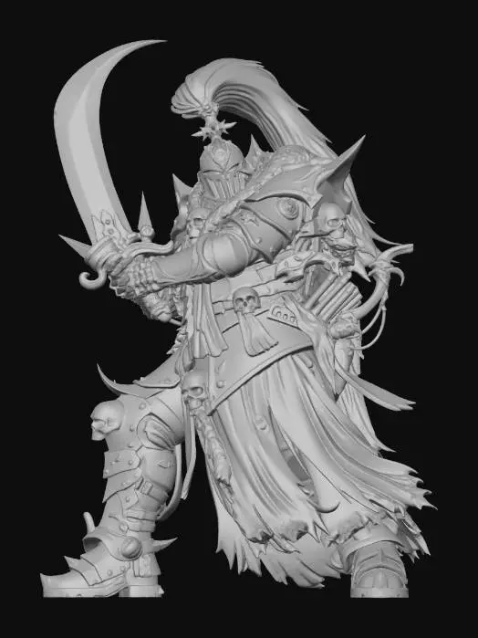 3D model for Crimson Skull Knight