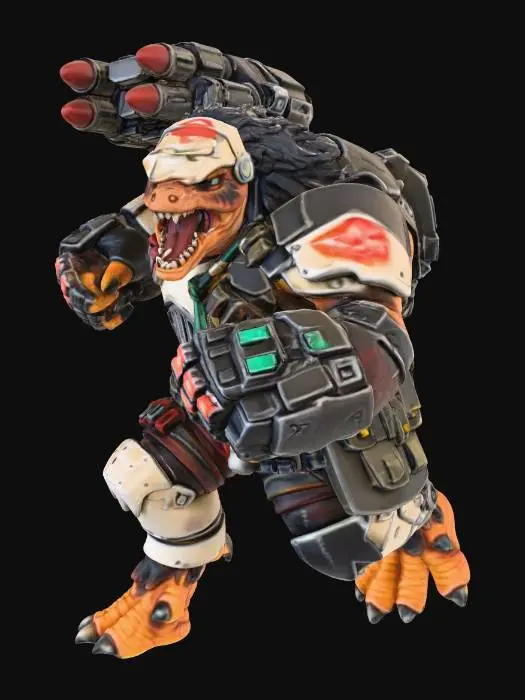 3D model for Galactic Battle Beast