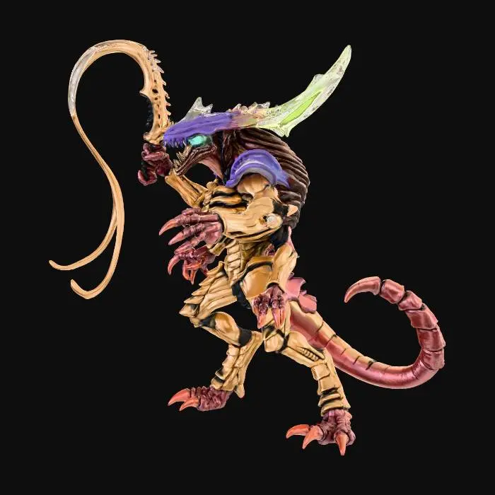 3D model for Alien Warrior Sculpture