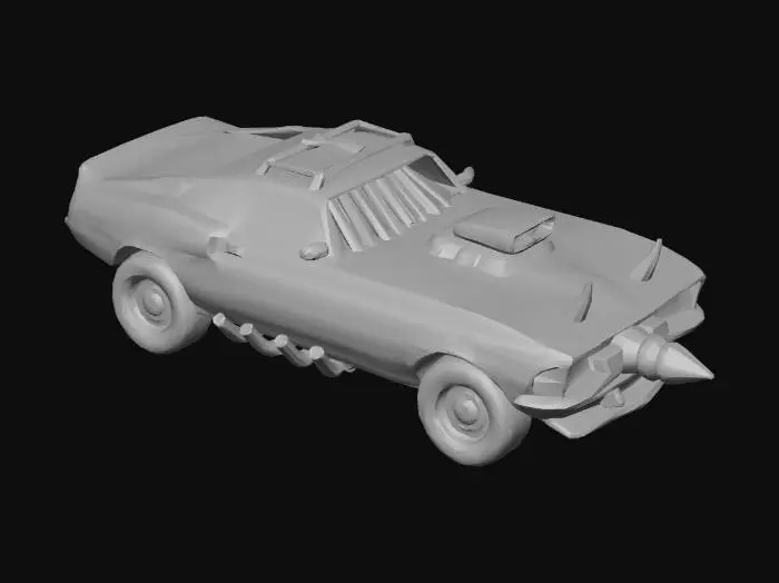 3D model for Wasteland Warrior