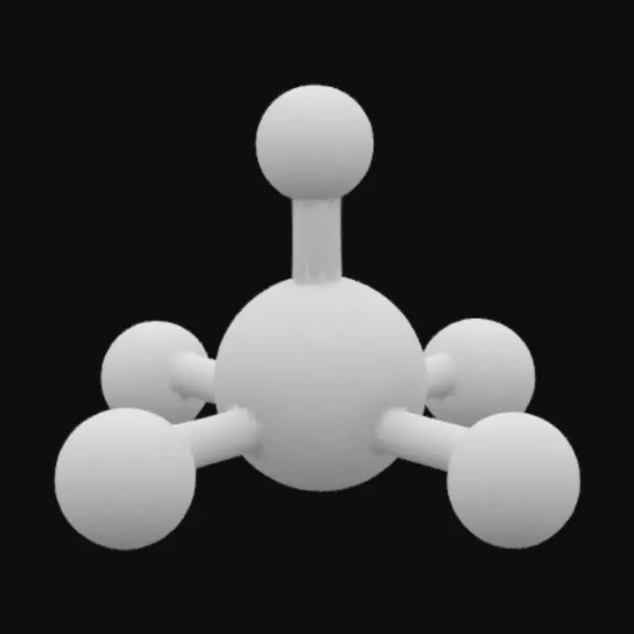 3D model for Tetrahedral Structure
