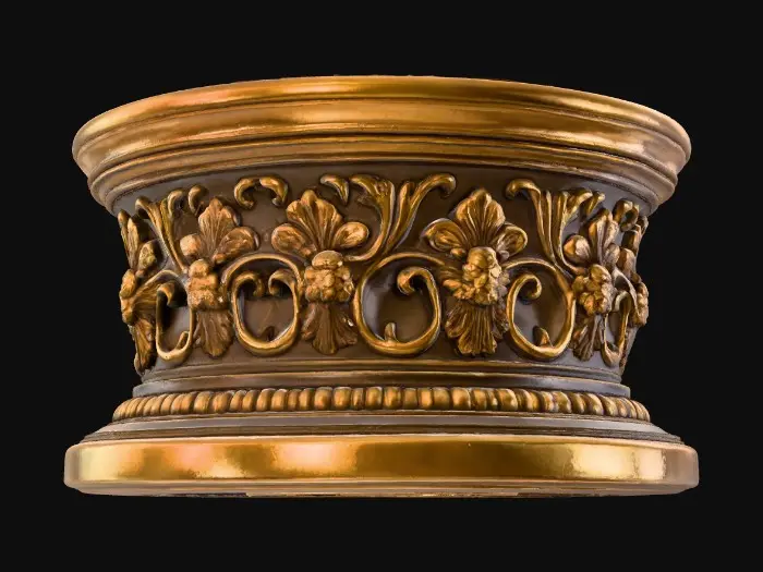 3D model for Ornate Bronze Holder